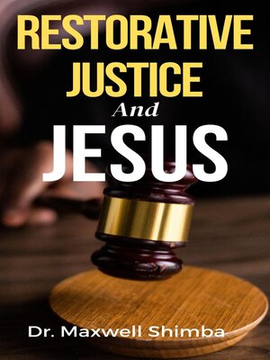 cover image of Restorative Justice and Jesus